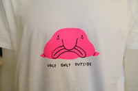 T-shirt "ugly only outside"