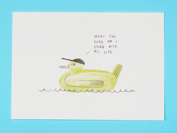 "what the duck" riso