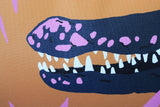 "crocodile" on canvas