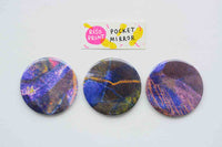 SURPRISE abstract riso print pocket mirror