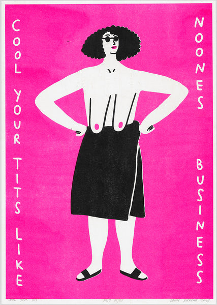 "cool your tits" riso